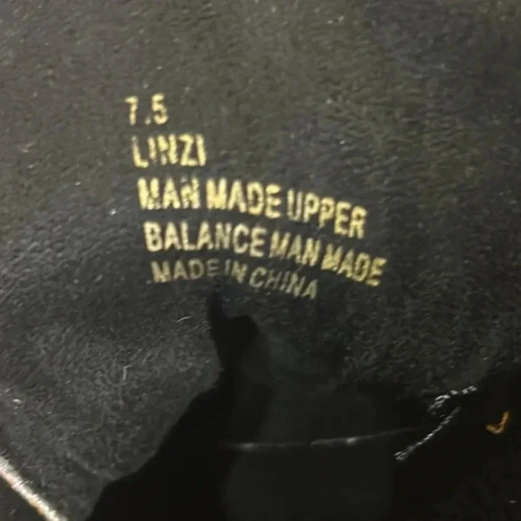 Altar'd State Lace Up Lug Sole Combat Style Linz Boot in Chestnut Tan Sz 7.5 NWT - Picture 9 of 10